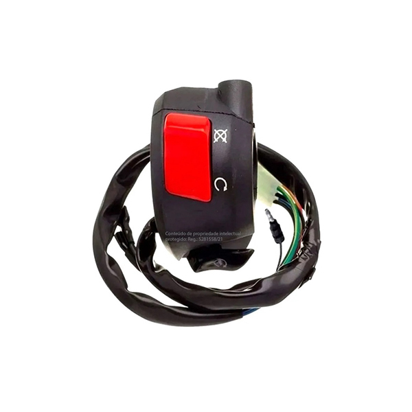 Conj. Interruptor Partida L.Dir. Nxr 160 Bros 15... - Mca
