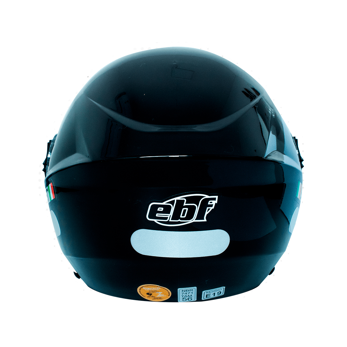 Capacete SPARK JET SOLID Preto Fosco 56 - Imagem 4