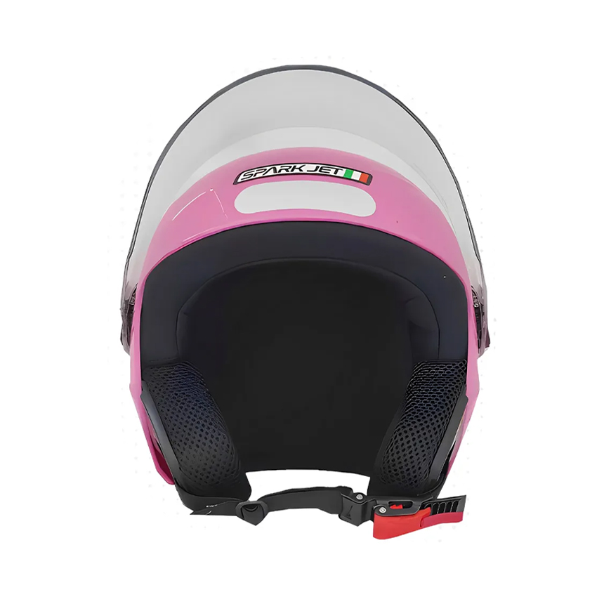 Capacete SPARK JET SOLID Rosa 56 - Imagem 3