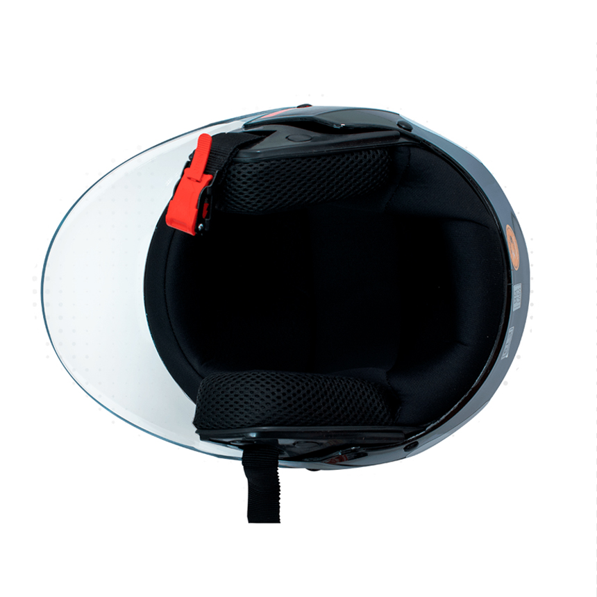 Capacete SPARK JET DRAGON Preto 60 - Imagem 4