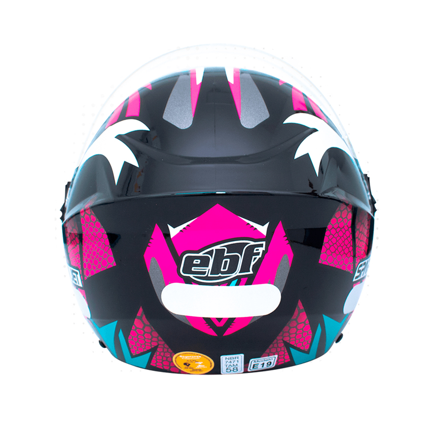 Capacete SPARK JET DRAGON PRETO 58 - Imagem 3