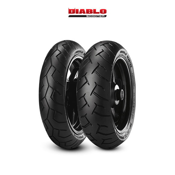 Pneu Dianteiro Aro 14 Diablo Scooter 90/90-14 46P TL - Pirelli - Imagem 2