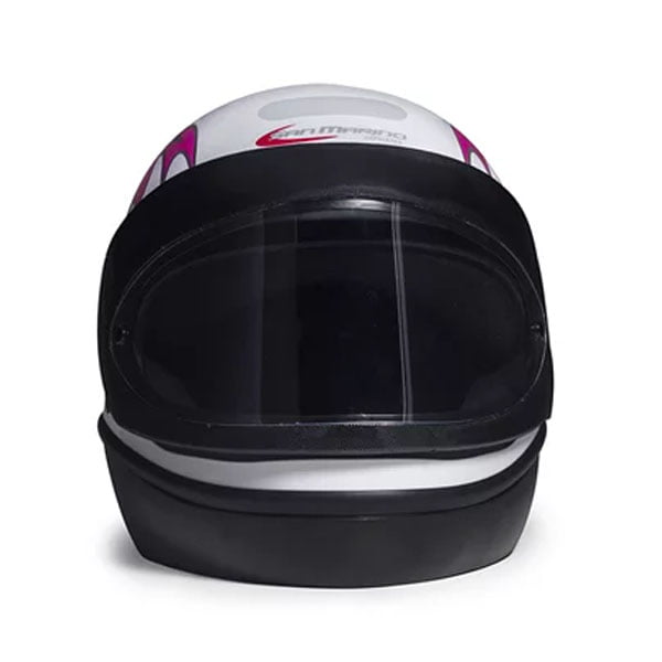 Capacete San marino Femme Branco Nº56 - Tauros - Imagem 4